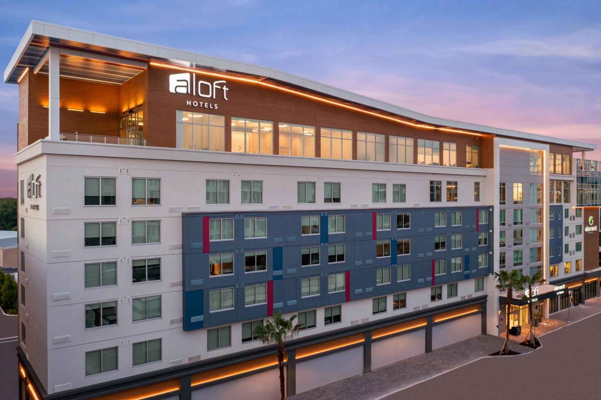Готель Aloft Tampa Midtown Екстер'єр фото